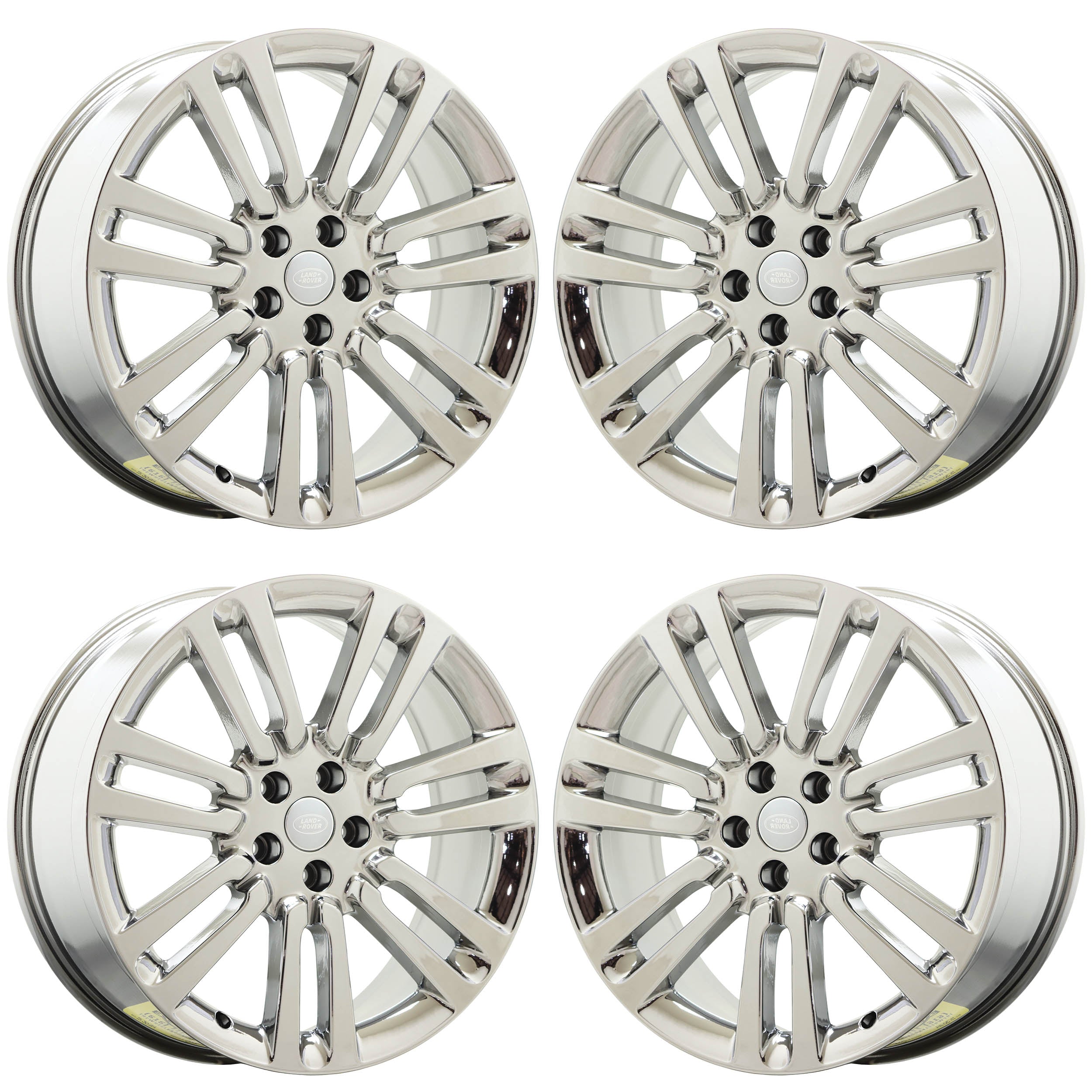 21" Land Rover Range Rover Bright Chrome wheels rims Factory OEM 72370 EXCHANGE